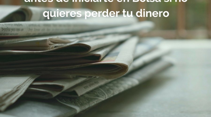 Iniciarte en bolsa